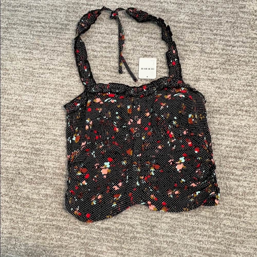 Floral Printer Free People Tank Top